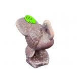 MOSSER PURPLE SLAG MINIATURE TURKEY FIGURINE