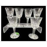 SET OF 6 WATERFORD CRYSTAL LISMORE COCKTAIL