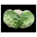 ITALIAN LARGE CERAMIC CABBAGE BOWL