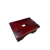 PINE DOVETAILED FOOT STOOL