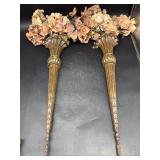 2 HANGING WALL SCONCES