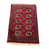3 FT 1 IN X 2 FT HANDMADE PERSIAN BOKHARA