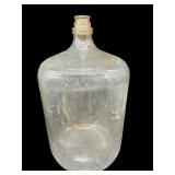 LARGE GLASS ANTIQUE WATER BOTTLE