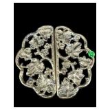 HARVIN 2 PC BRASS TRIVET