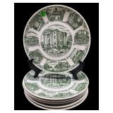 SET OF 6 NC COLLECTORS PLATES