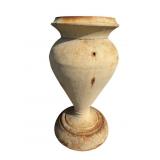 ANTIQUE CAST IRON TALL PLANTER