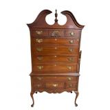 SOLID MAHOGANY QUEEN ANNE HIGHBOY
