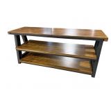 OAK INDURSTRIAL 3 TIER CONSOLE