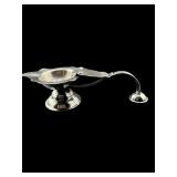 ANTIQUE STERLING SILVER DIYA FOR POOJA TEMPLE