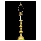 ANTIQUE BRASS TABLE LAMP