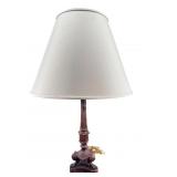 ORNATE CLAW FOOT DECORATOR LAMP