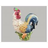 LARGE CERAMIC ROOSTER, AS IS