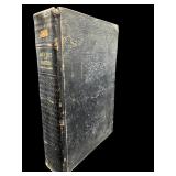ANTIQUE 1856 FRENCH NEW TESTAMENT BIBLE