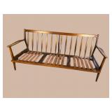 MCM SOLID MAHOGANY SOFA