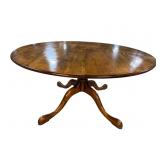 5 FT ROUND B.A.KETTELL PEDESTAL CHERRY TABLE