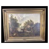 EARLY 19TH CENTURY OIL ON CANVAS