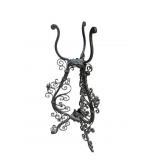 LARGE ORNATE IRON PLANT STAND