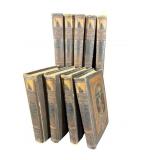 9 VOLUMES OF THE LIBRARY OF AMERICAN HISTORY