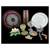 MISC GLASSWARE LOT