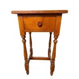 MAPLE 1 DRAWER NIGHTSTAND