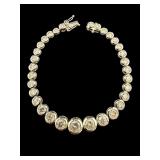 14K 7.94 CT. DIAMOND TENNIS BRACELET