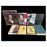 LOT OF 8 LINCOLN BOOKS