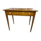 CHERRY ANTIQUE 1 DRAWER TABLE