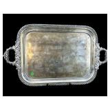 LARGE SILVERPLATE PLATTER