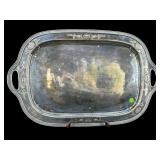 REED & BARTON QUADRUPLE PLATED SERVING TRAY