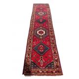 13 FT 1 IN X 3 FT HANDMADE PERSIAN RUNNER