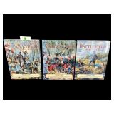 SET OF 3 WILLIAM C DAVIS REBELS AND YANKEES