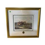 BACHELORS HALL ENGRAVING PRINT