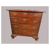DREXEL SOLID MAHOGANY 4 DRAWER CHEST