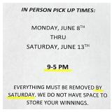 PICKUP WEEK INFORMATION