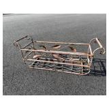 IRON DOUBLE HANDLE PLANTER 22 IN LONG 9 IN TALL 7