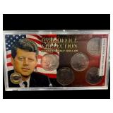 OVAL OFFICE COLLECTION 5 KENNEDY HALF DOLLARS