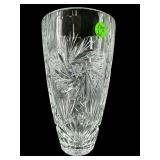 QUALITY CRYSTAL PINWHEEL VASE