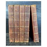 SET OF 5 HISTORY OF FRANCE BOOKS BY H MARTIN