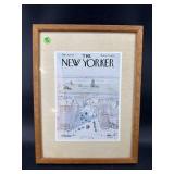 THE NEW YORKER BY STEINBERG PRINT IN FRAME