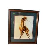 HORSE WATERCOLOR PRINT BY RATALIA