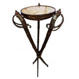 THEODORE ALEXANDER MARBLE TOP SWORD STAND