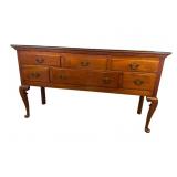 SIGNED STICKLEY CHERRY QUEEN ANNE BUFFET
