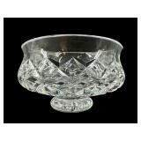 WATERFORD CRYSTAL FOOTED CENTERPIECE BOWL