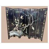 ORIENTAL 6 PANEL COROMANDEL SCREEN