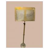 19TH CENT. BRASS TWISTED COLUMN LECTERN