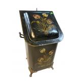 TOWLE 19TH CENT. LIFT TOP COAL HOD