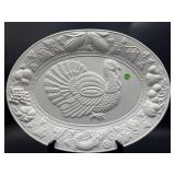 CRESCO PORCELAIN TURKEY PLATTER