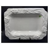 WILLIAM SONOMA ITALIAN PORCELAIN DEEP PLATTER
