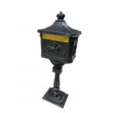 CAST ALUMINUM PEDESTAL MAILBOX