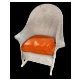 ANTIQUE WICKER ROCKER